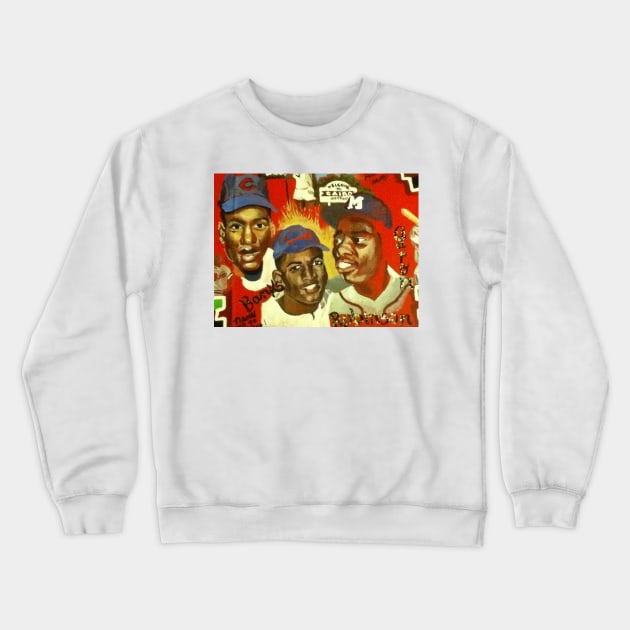 Baseballs Finest Crewneck Sweatshirt by cindybrady1986